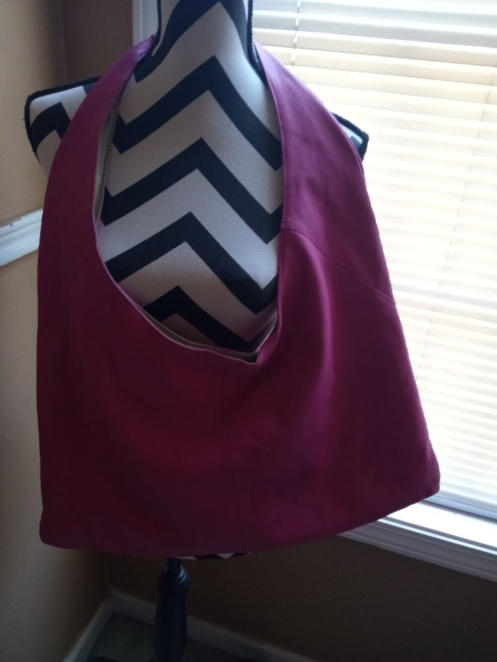 Vera Pelle Extra Large Hobo Handbag